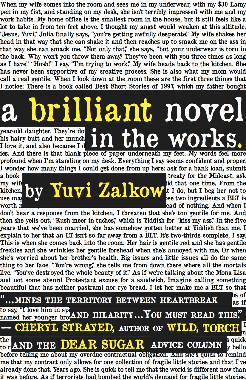 stuck/unstuck: Back to writing after baby arrives: Yuvi Zalkow